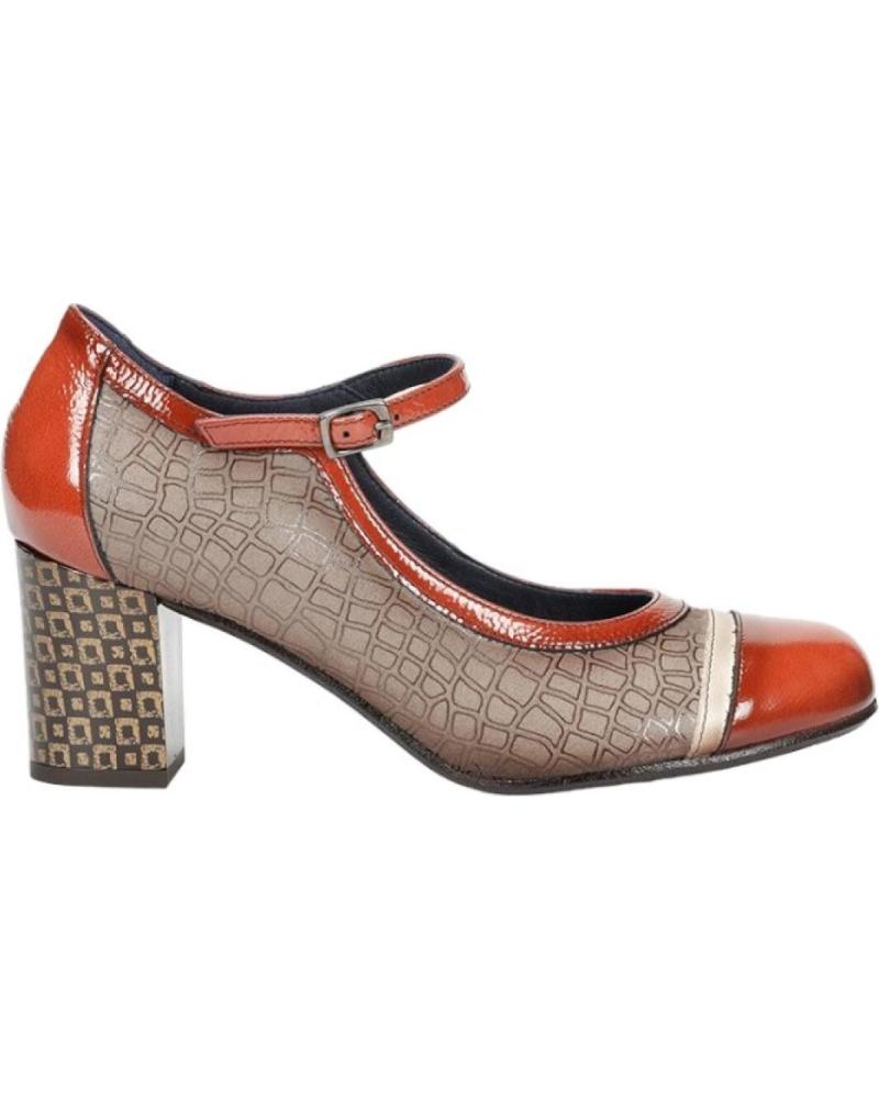 Zapatos de tacón DORKING  per Donna ZAPATOS DE SALON ESTAMPADO CON CORREA  MAXINAPLAKSUGAR FANGO TEJA PORCELANA