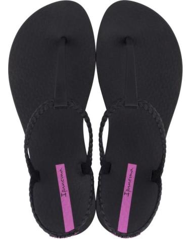 Sandales IPANEMA  pour Femme 27085-AP215 CLASS BASIC  BLACK-BLACK-LILAC