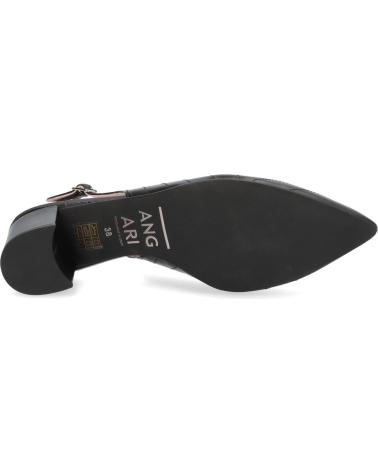 Zapatos de tacón ANGARI  de Mujer SALON DESTALONADO  NEGRO
