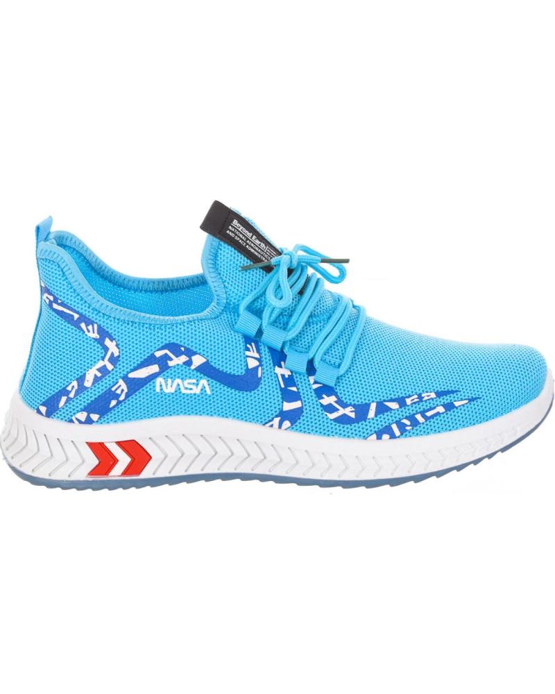 Zapatillas deporte NASA  de Hombre ZAPATILLAS DEPORTIVAS ESTILO ALTO DE CORDONES CSK2025 HOMBRE  AZUL
