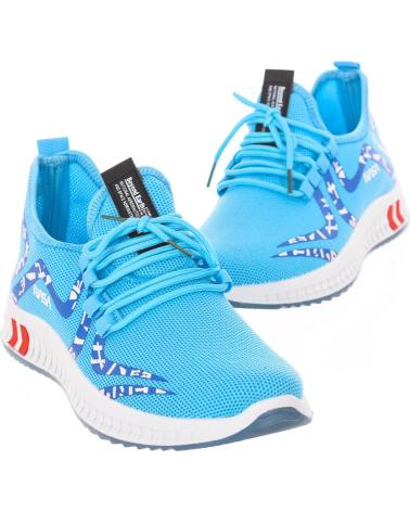 Zapatillas deporte NASA  de Hombre ZAPATILLAS DEPORTIVAS ESTILO ALTO DE CORDONES CSK2025 HOMBRE  AZUL