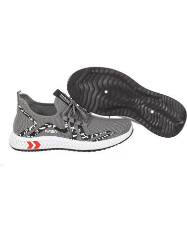 Zapatillas deporte NASA  pour Homme ZAPATILLAS DEPORTIVAS ESTILO ALTO DE CORDONES CSK2072 HOMBRE  GRIS