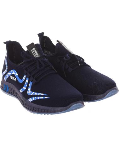Sapatilhas NASA  de Homem ZAPATILLAS DEPORTIVAS ESTILO ALTO DE CORDONES CSK2075 HOMBRE  AZUL MARINO
