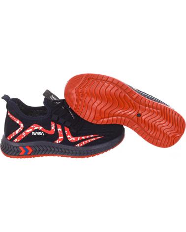 Zapatillas deporte NASA  de Mujer ZAPATILLAS DEPORTIVAS ESTILO ALTO CSK2053-M MUJER  AZUL-ROJO