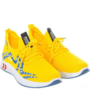 Scarpe sport NASA  per Donna ZAPATILLAS DEPORTIVAS ESTILO ALTO DE CORDONES CSK2024-M MUJE  AMARILLO-AZUL