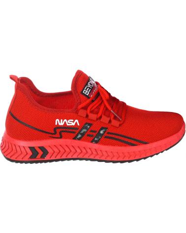 Zapatillas deporte NASA  de Mujer ZAPATILLAS DEPORTIVAS ESTILO ALTO DE CORDONES CSK2030-M MUJE  ROJO