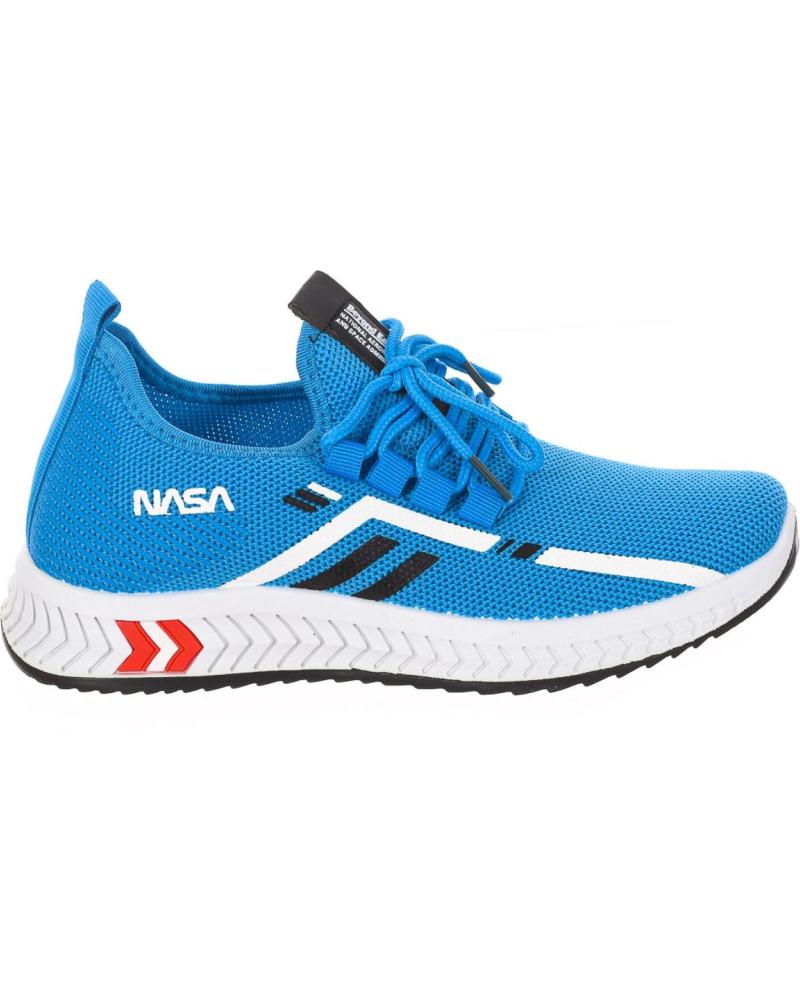 Sapatilhas NASA  de Mulher ZAPATILLAS DEPORTIVAS ESTILO ALTO DE CORDONES CSK2038 MUJER  AZUL