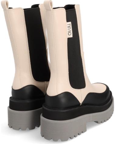 Woman boots LIU JO BOTAS COMBINADAS PLATAFORMA BEIGE