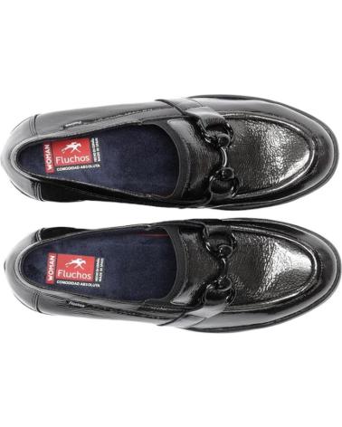 FLUCHOS MOCASIN FLUENA COLOR 11680 NEGRO