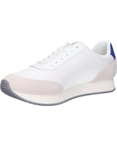 Zapatillas deporte CALVIN KLEIN  de Hombre YM0YM01032 RETRO RUNNER  01S BRIGHT WHITE-SAPPHIRE BLUE