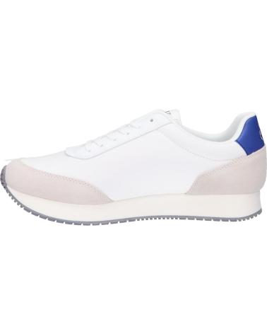 Zapatillas deporte CALVIN KLEIN  de Hombre YM0YM01032 RETRO RUNNER  01S BRIGHT WHITE-SAPPHIRE BLUE