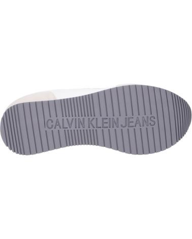 Zapatillas deporte CALVIN KLEIN  de Hombre YM0YM01032 RETRO RUNNER  01S BRIGHT WHITE-SAPPHIRE BLUE