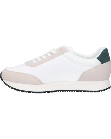 Zapatillas deporte CALVIN KLEIN  de Hombre YM0YM01119 RETRO RUNNER ICONIC  02X B WHITE-CK BLACK-GREEN