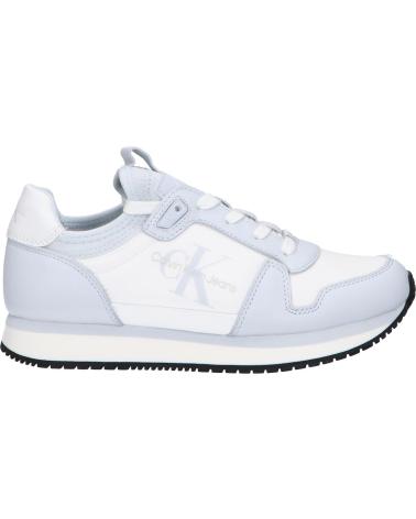 Woman Zapatillas deporte CALVIN KLEIN YW0YW01616 RUNNER SOCK  0G1 PLEIN AIR-BRIGHT WHITE