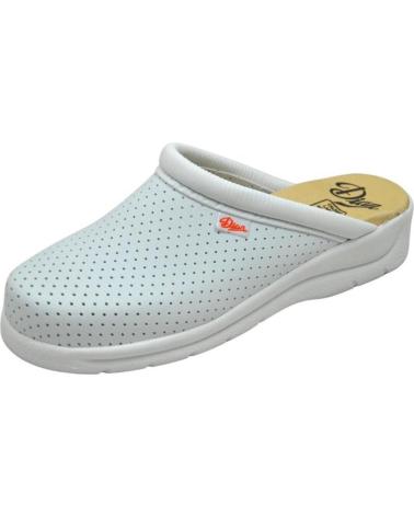 Schuhe für Damen DIAN PISA ZUECO LABORAL ANTIDESLIZANTE MUJER BLANCO