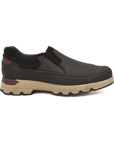 Man shoes CLAYAN 1751CHEROKEE MOCASINES DE HOMBRE NOBUK  NEGRO