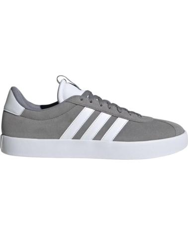 Man Zapatillas deporte ADIDAS VL COURT 3 0 ZAPATILLAS SPORTWEAR PIEL SUEDE SUELA VULCANIZA  GRIS