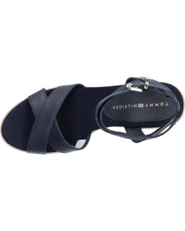 Sandalias TOMMY HILFIGER  de Mujer FW0FW06303 FEMININE LOW WEDGE  DW5 DESERT SKY