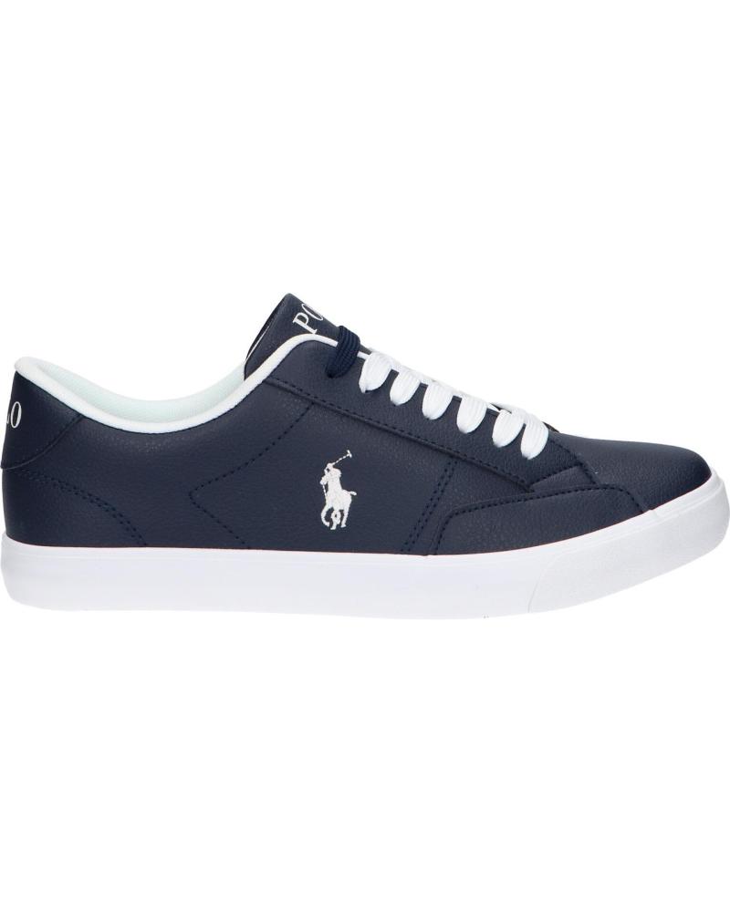 Woman Zapatillas deporte POLO RALPH LAUREN RF103430 THERON V  NAVY SMOOTH-CREAM