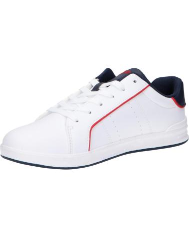 Sapatilhas POLO RALPH LAUREN  de Mulher RL00589111 HERITAGE COURT III  WHITE SMOOTH-NAVY-RED