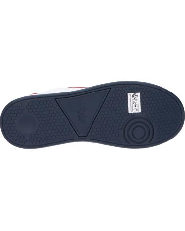 Sapatilhas POLO RALPH LAUREN  de Mulher RL00589111 HERITAGE COURT III  WHITE SMOOTH-NAVY-RED