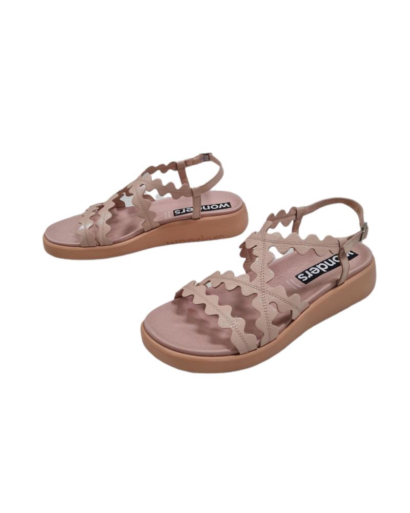 Sandali De Mujer WONDERS SANDALIAS PIEL ROSA PALO LACK PALO