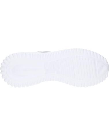 CALVIN KLEIN YM0YM00968 EVA RUNNER LOW LACE 0ZT CALVIN NAVY-BLACK-B WHITE