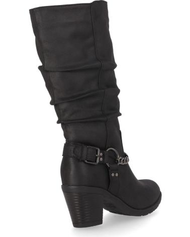Botas CHIKA10  de Mujer KURAZO 36  NEGRO-BLACK