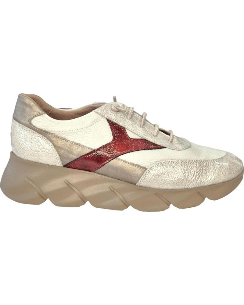 Zapatillas deporte 24 HORAS  de Mujer ZAPATILLA CASUAL PLATAFORMA  COMBI CALDERA
