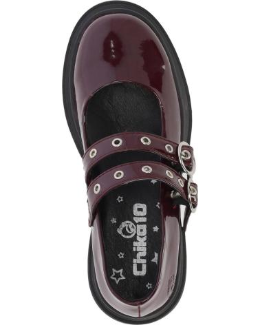 Schuhe CHIKA10  für Mädchen NANI 12  BURDEOS-BURGUNDY