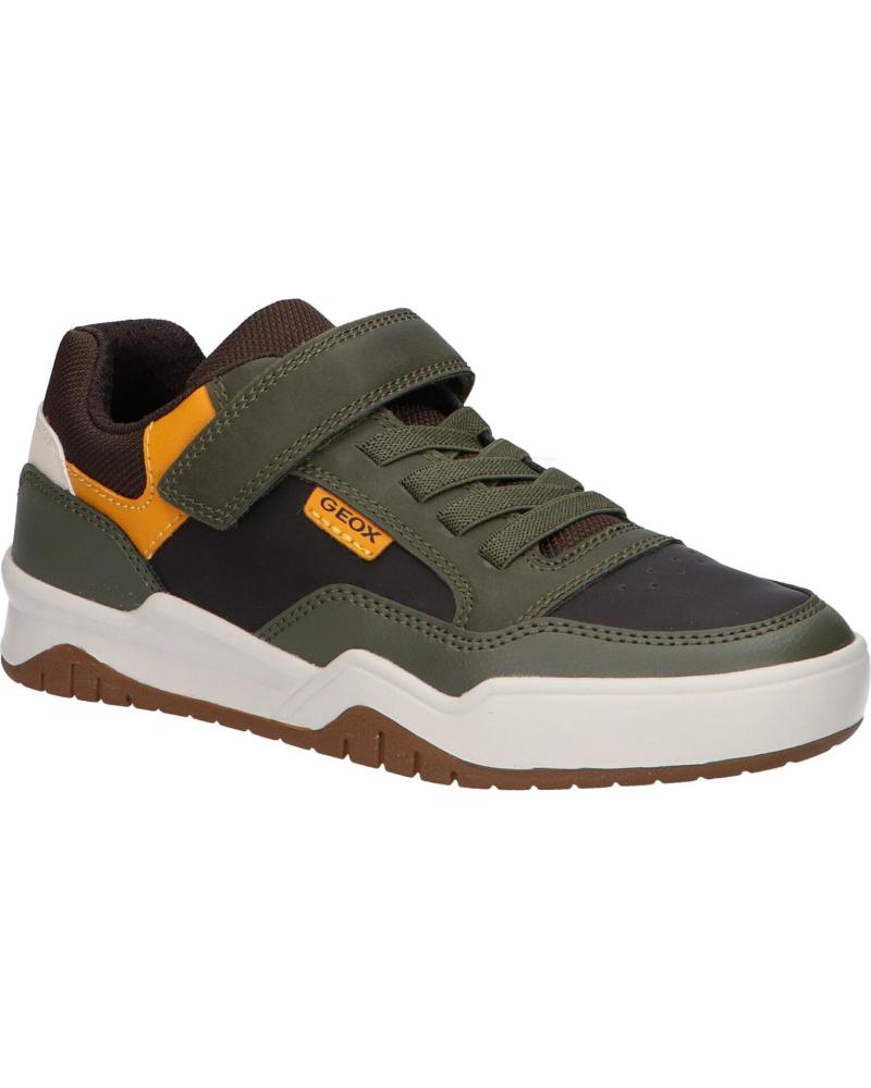 Geox PERTH - Sneakers hoog - navy/dark red/donkerblauw Geox PERTH - Sneakers hoog - navy/dark red/donkerblauw