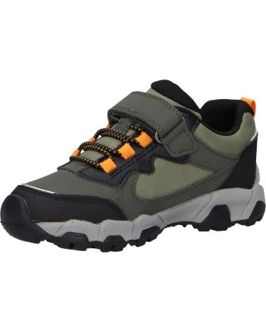 Deportivas GEOX  de Niño J463ZB 050FU J MAGNETAR  C3X7R DK GREEN-LT ORANGE