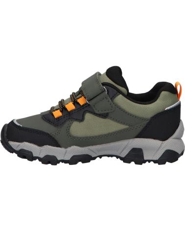 Deportivas GEOX  de Niño J463ZB 050FU J MAGNETAR  C3X7R DK GREEN-LT ORANGE