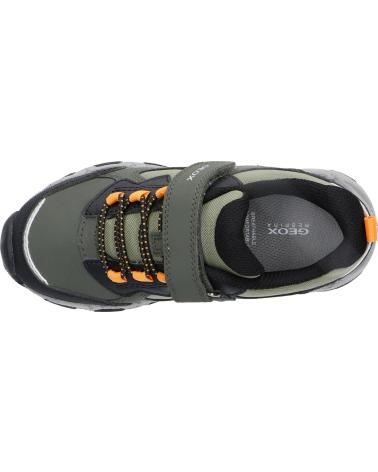 Deportivas GEOX  de Niño J463ZB 050FU J MAGNETAR  C3X7R DK GREEN-LT ORANGE