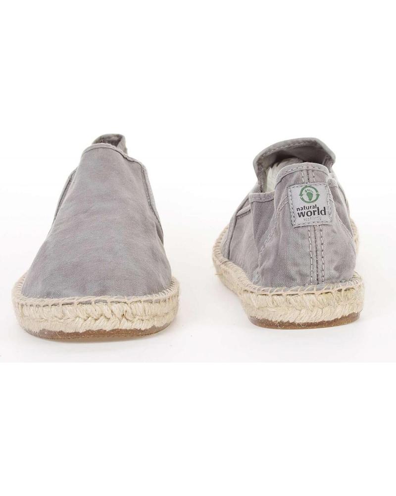 Zapatos De Hombre NATURAL WORLD 330E ELASTICOS GRIS