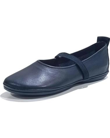 Shoes De Mujer CAMPER ZAPATO CASUAL DE PIEL CON SUELA DE GOMA NEGRO