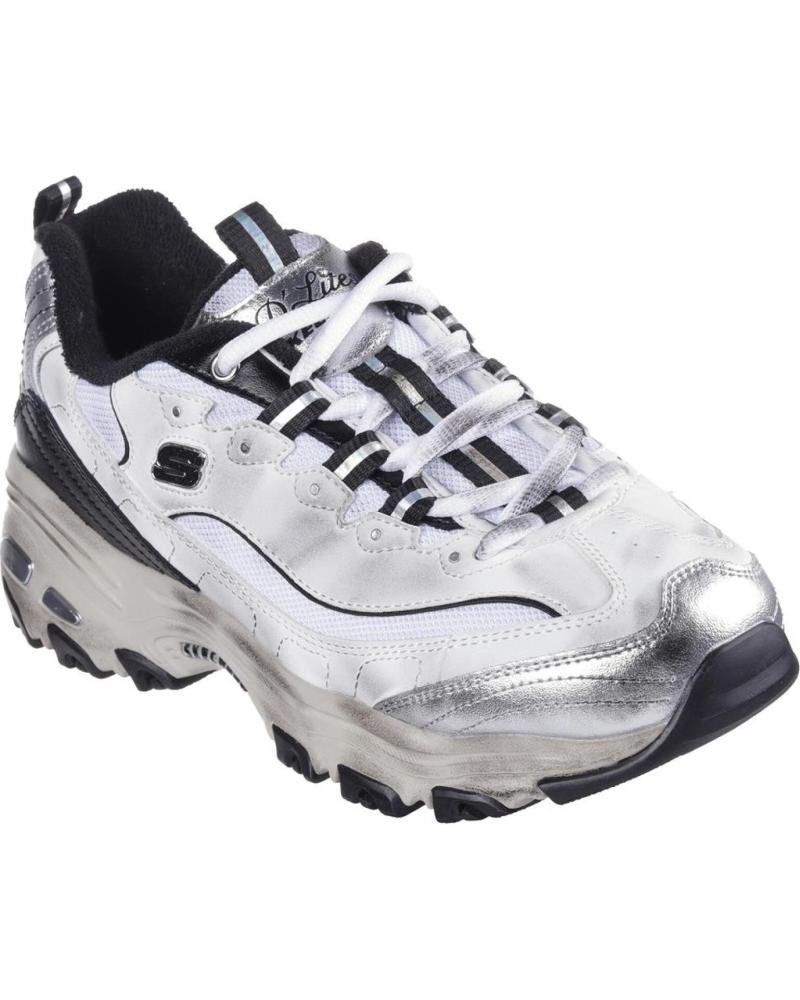 Zapatillas Deporte De Mujer SKECHERS DLITES VINTAGE VISION NEGRO