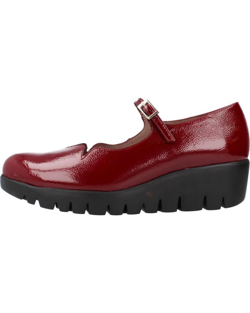 Bailarinas WONDERS  de Mujer BAILARINAS MUJER MODELO LACK COLOR BURDEOS  VINO