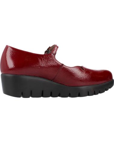 Bailarinas WONDERS  de Mujer BAILARINAS MUJER MODELO LACK COLOR BURDEOS  VINO