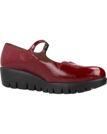Bailarinas WONDERS  de Mujer BAILARINAS MUJER MODELO LACK COLOR BURDEOS  VINO