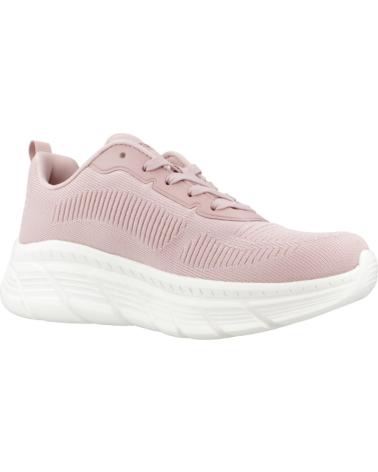 SKECHERS ZAPATILLAS BOBS FLEX ROSA 117385-BLSH NAN