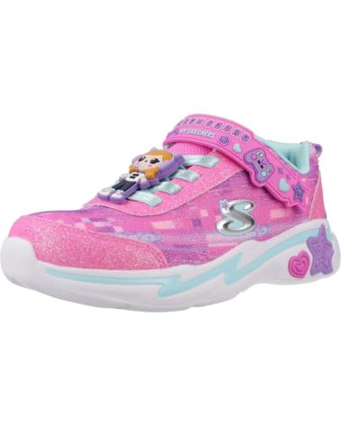 girl Trainers SKECHERS ZAPATILLAS NINA MODELO SKECH SQUAD COLOR ROSA PKMT