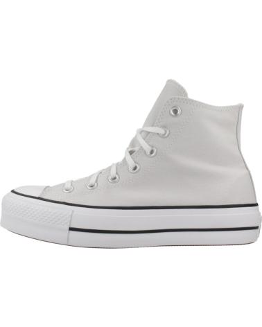 Esportes  CONVERSE  de Mulher e Menina ZAPATILLAS MUJER MODELO CHUCK TAYLOR ALL STAR LIFT HI COLOR  GREY