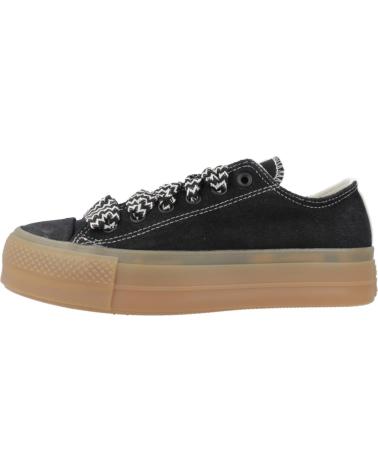 Sapatilhas CONVERSE  de Mulher ZAPATILLAS MUJER MODELO CHUCK TAYLOR ALL STAR LIFT OX COLOR  BLCKGRT
