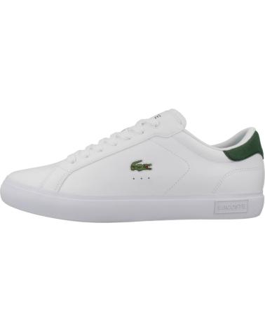 LACOSTE POWERCOURT WHTDK WHITE SNEAKERS WHTDK