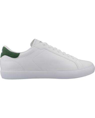 LACOSTE POWERCOURT WHTDK WHITE SNEAKERS WHTDK