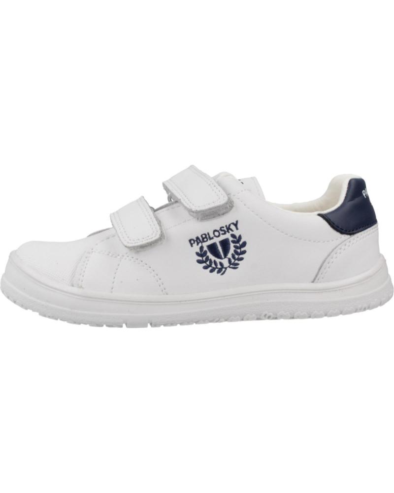 PABLOSKY ZAPATILLA DEPORTIVA BAREFOOT NINO 200002 BLANCO