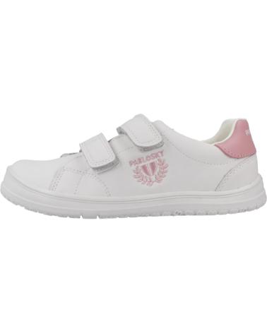 PABLOSKY ZAPATILLA DEPORTIVA BAREFOOT NINA 200007 BLANCO