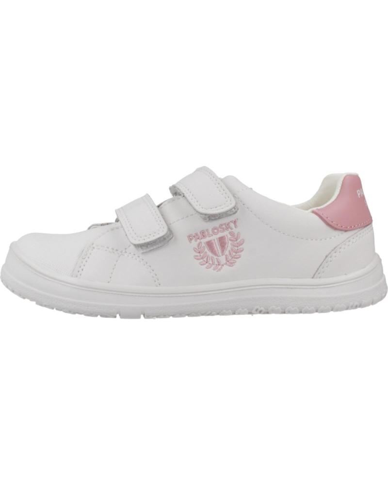 PABLOSKY ZAPATILLA DEPORTIVA BAREFOOT NINA 200007 BLANCO
