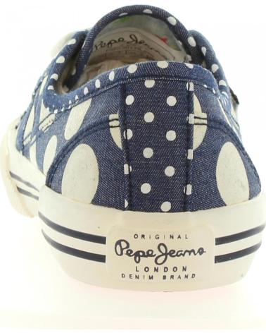 girl and boy Trainers PEPE JEANS PGS30178 BAKER  548 BLUEPRI